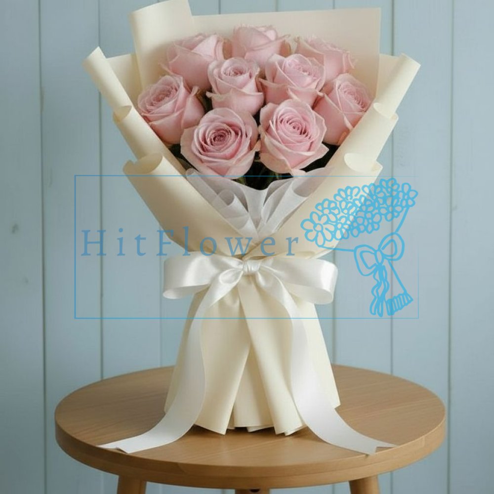 Букет цветов из: Розы